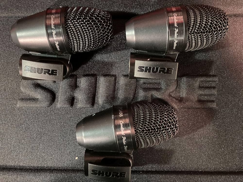 Shure PG Alta™ ドラム用マイクロフォン7本キット ケース付き PGADRUMKIT7 - PGADRUMKIT7 7PC DRUMKIT PGA52, 57, 56(X3), 81(X2